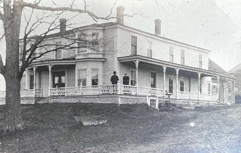 Caverly House that John built in Strafford