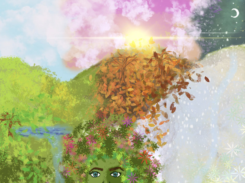 Marley Dube mural proposal – Mother Nature