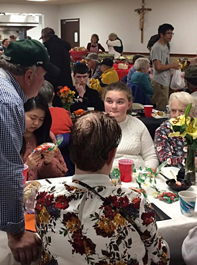 Len Angelli has directed the ThanksgivingCommunity Meal for 17 years running.